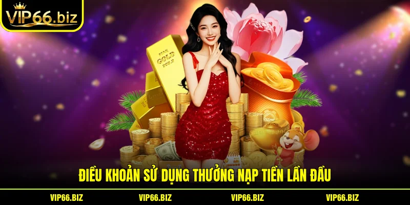 Điều khoản sử dụng thưởng nạp tiền lần đầu